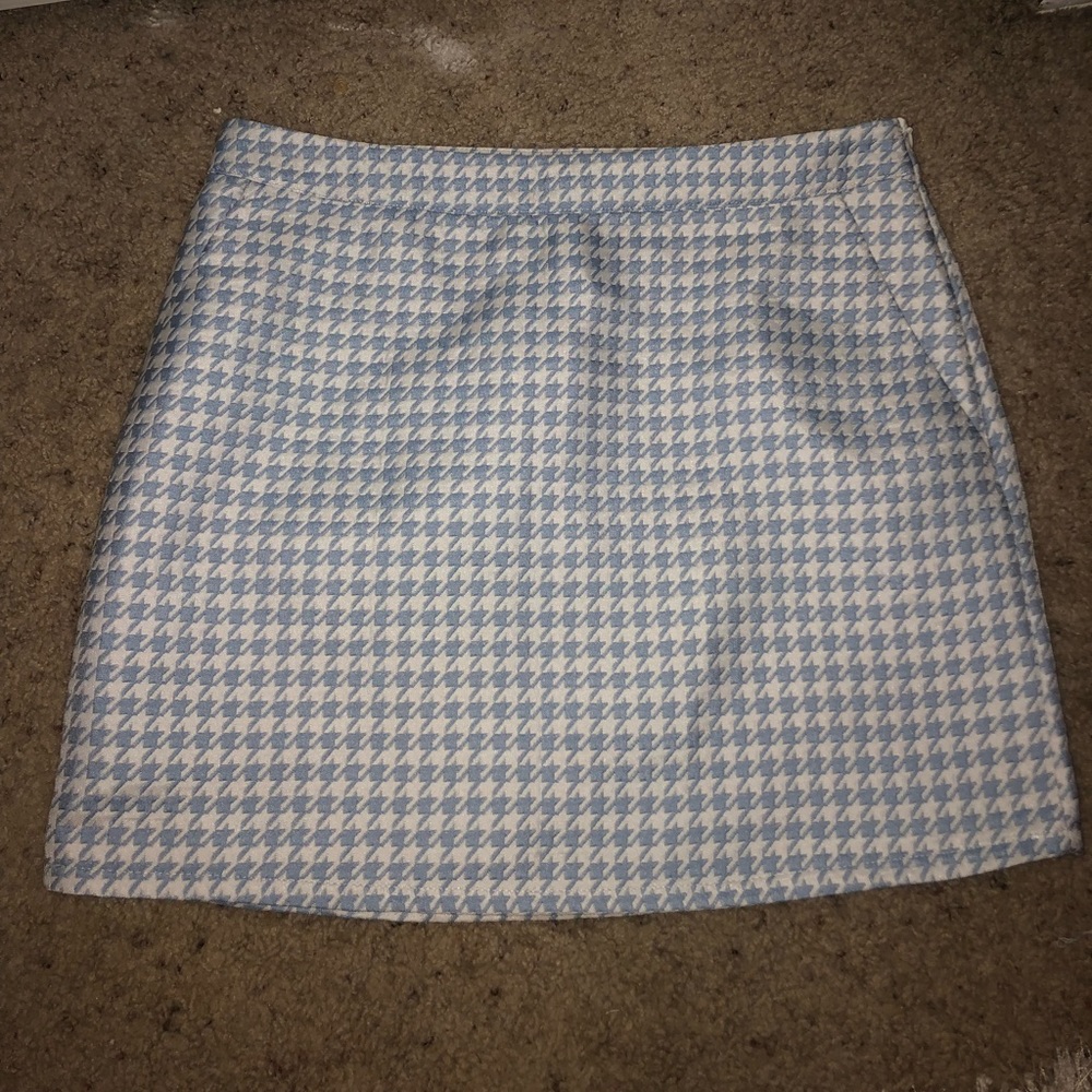 Blue skirt